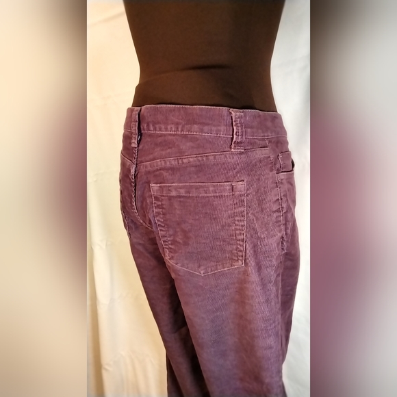 George and Martha dusk plum shaded corduroy pants - Picture 3 of 11